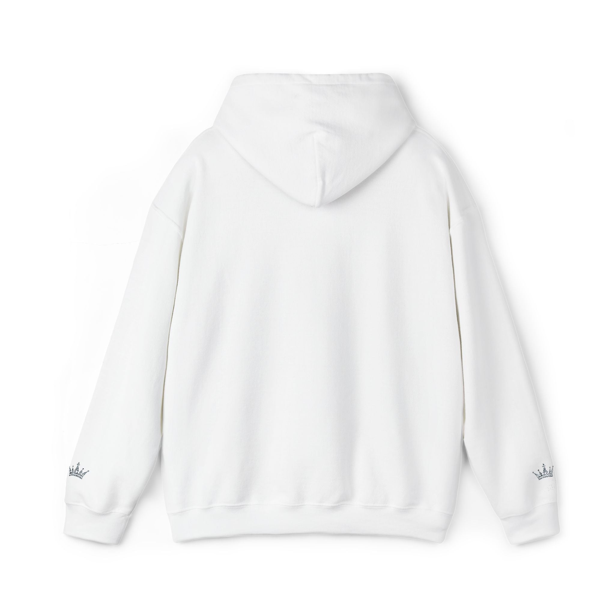 NOIRÉL Script Hoodie – Hellblau gesticktes Logo