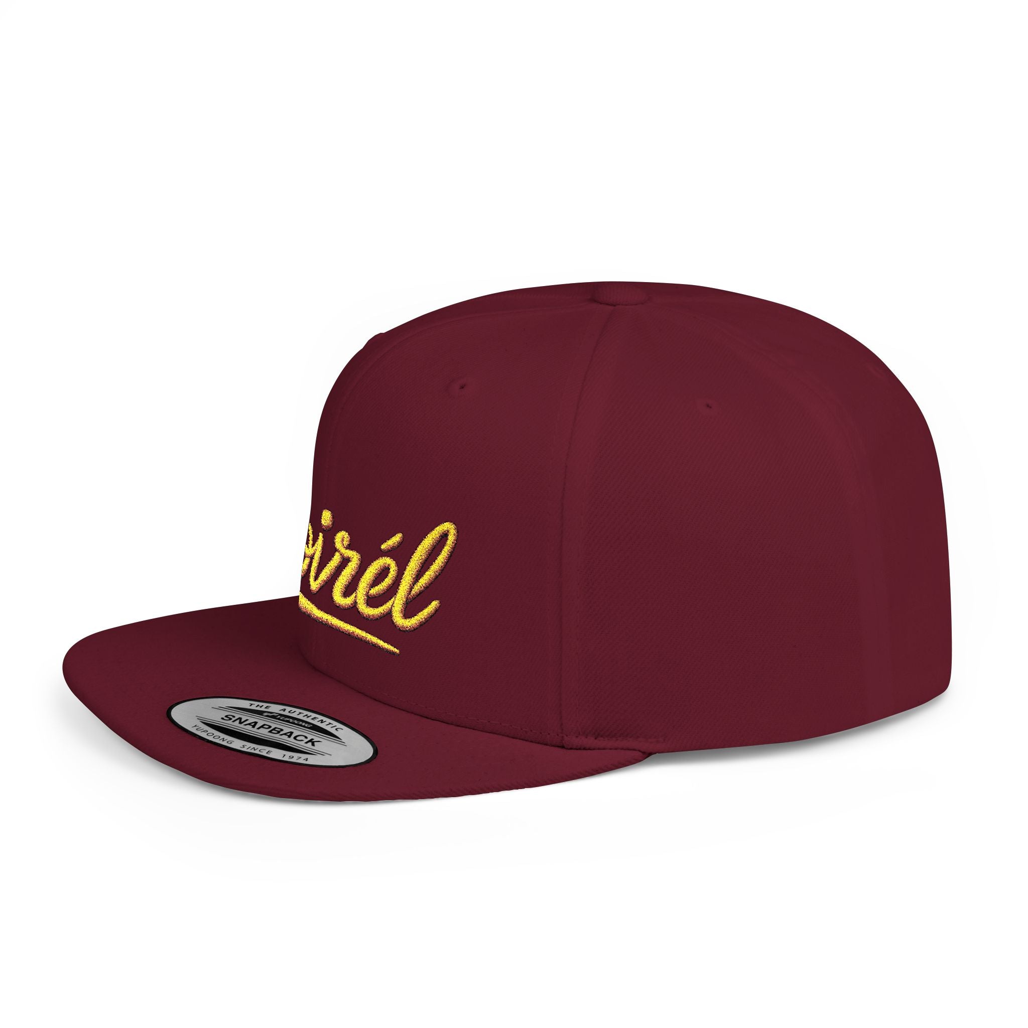 NOIRÉL Snapback – Gold Script Flat Bill