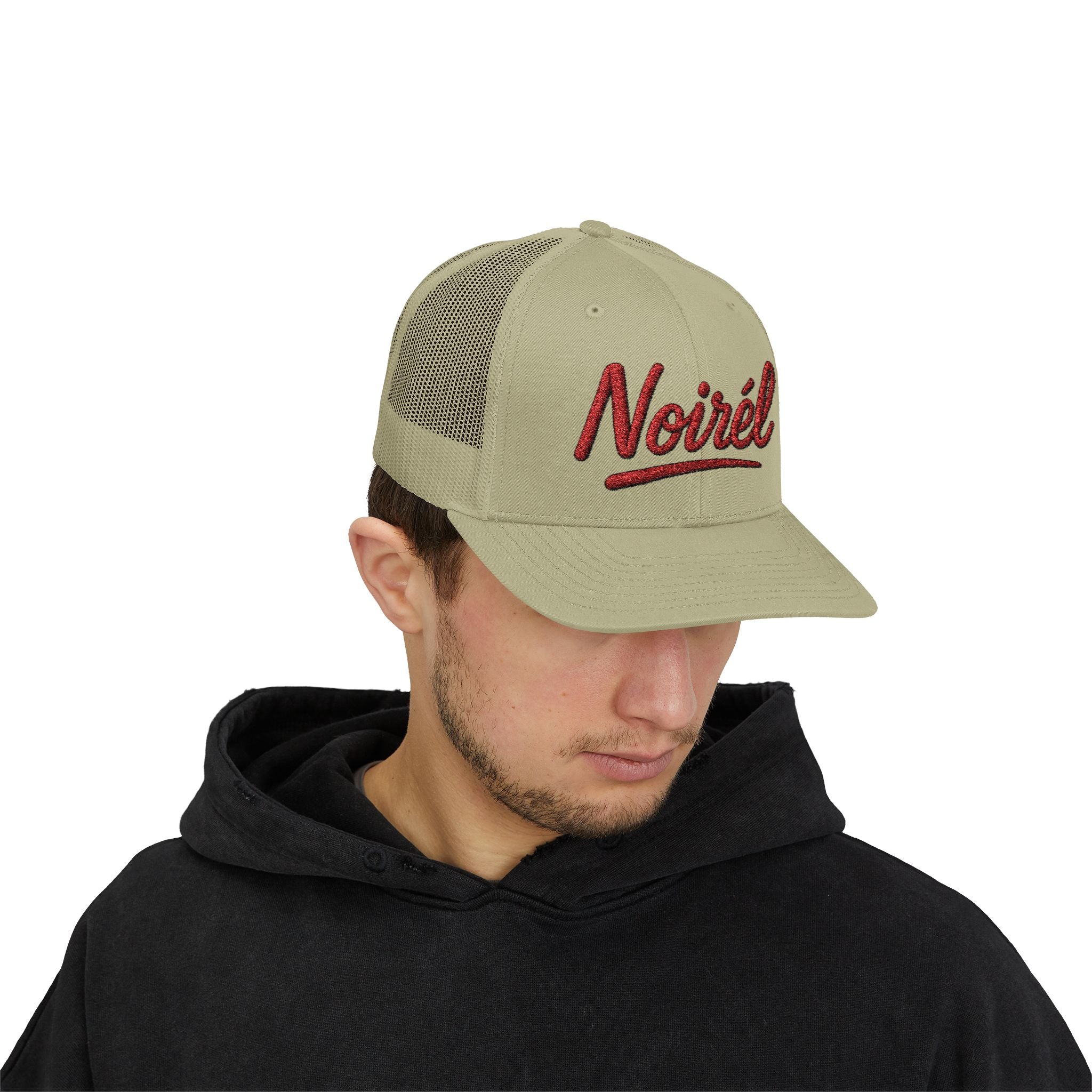 Noirél Embroidered Trucker Cap 