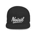 Snapback Hat — 'Nohel' Script Flat-Bill Baseball Cap 