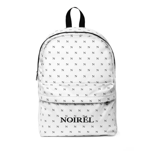 NOIRÉL Backpack – White Monogram