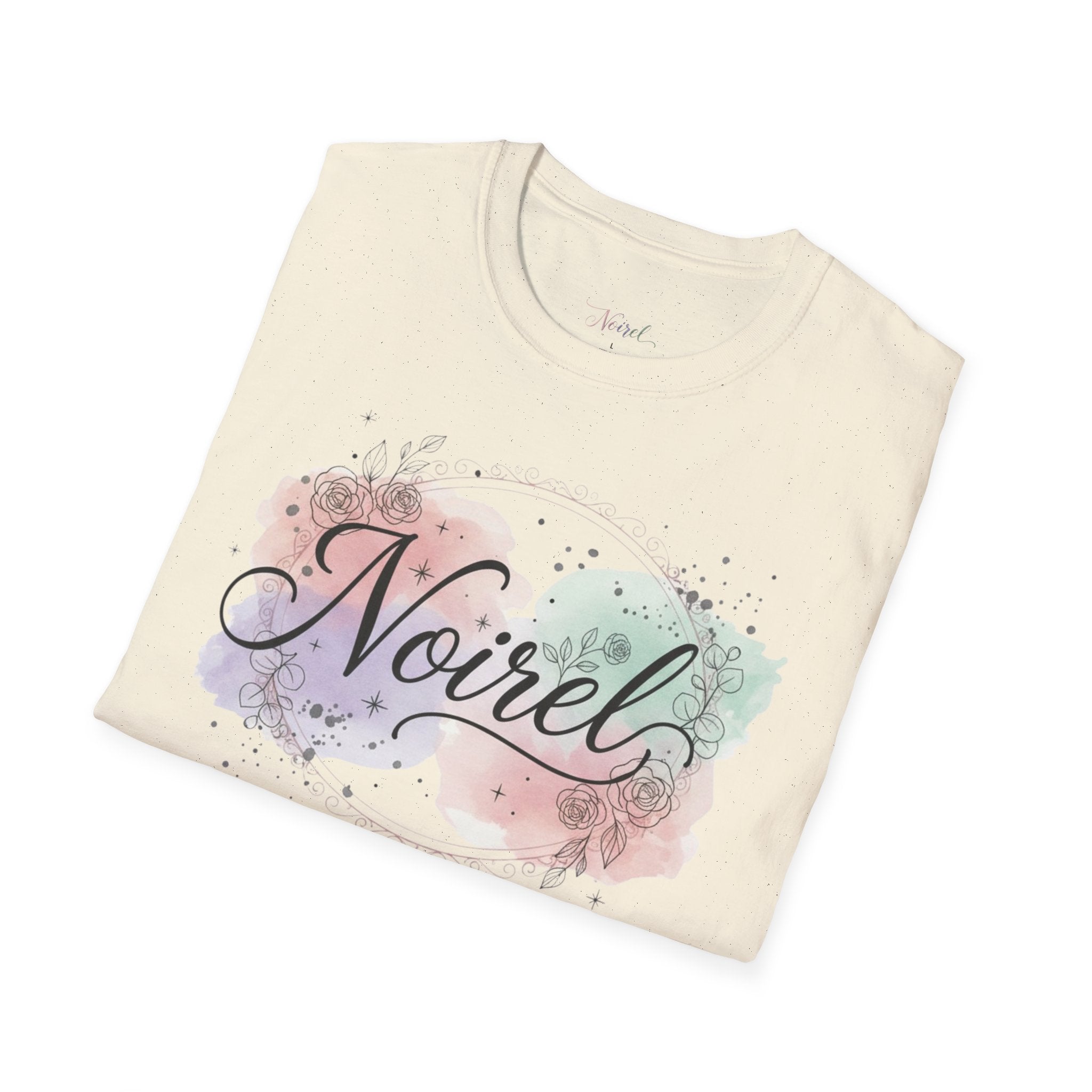NOIRÉL T-Shirt – Aquarell Script