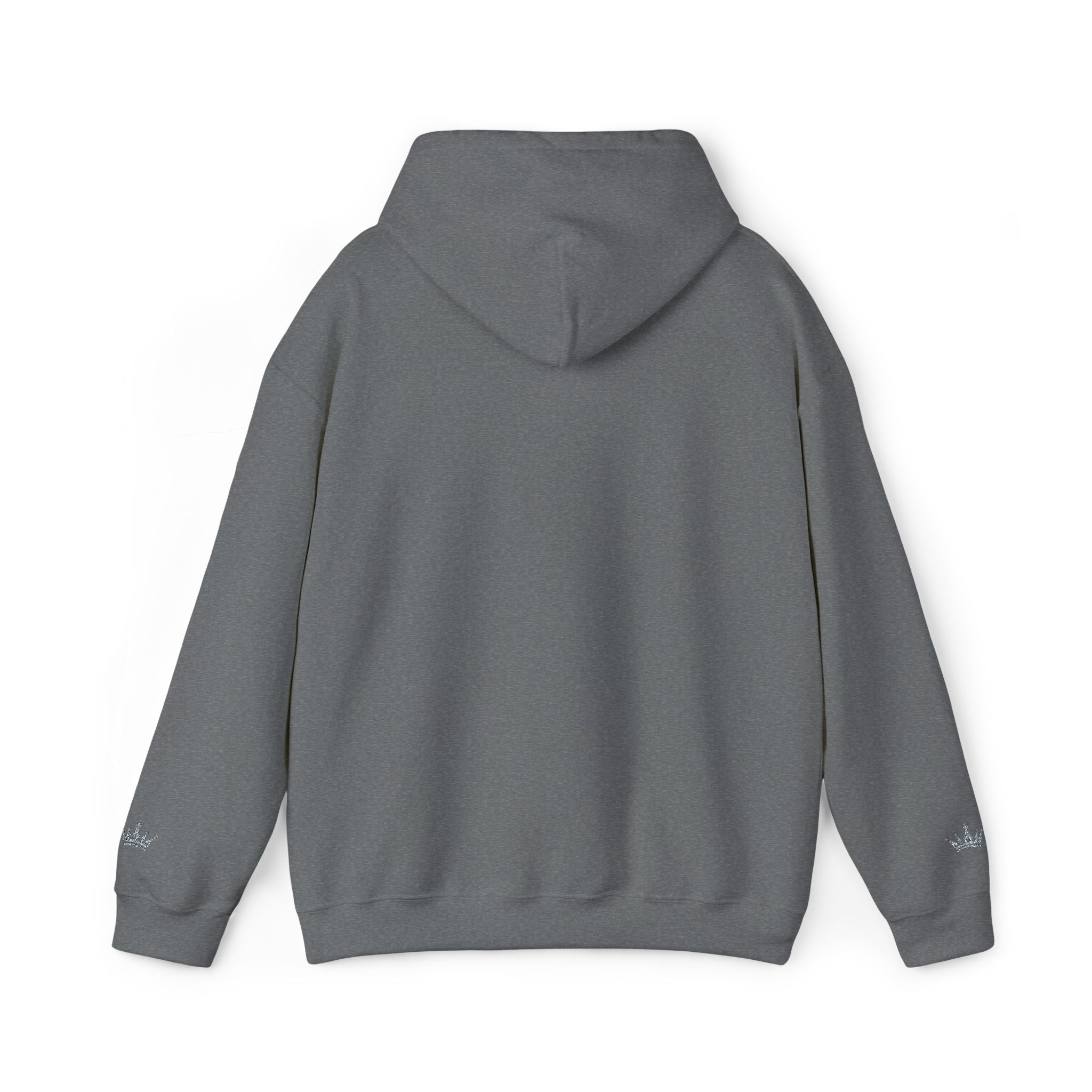 NOIRÉL Script Hoodie – Hellblau gesticktes Logo