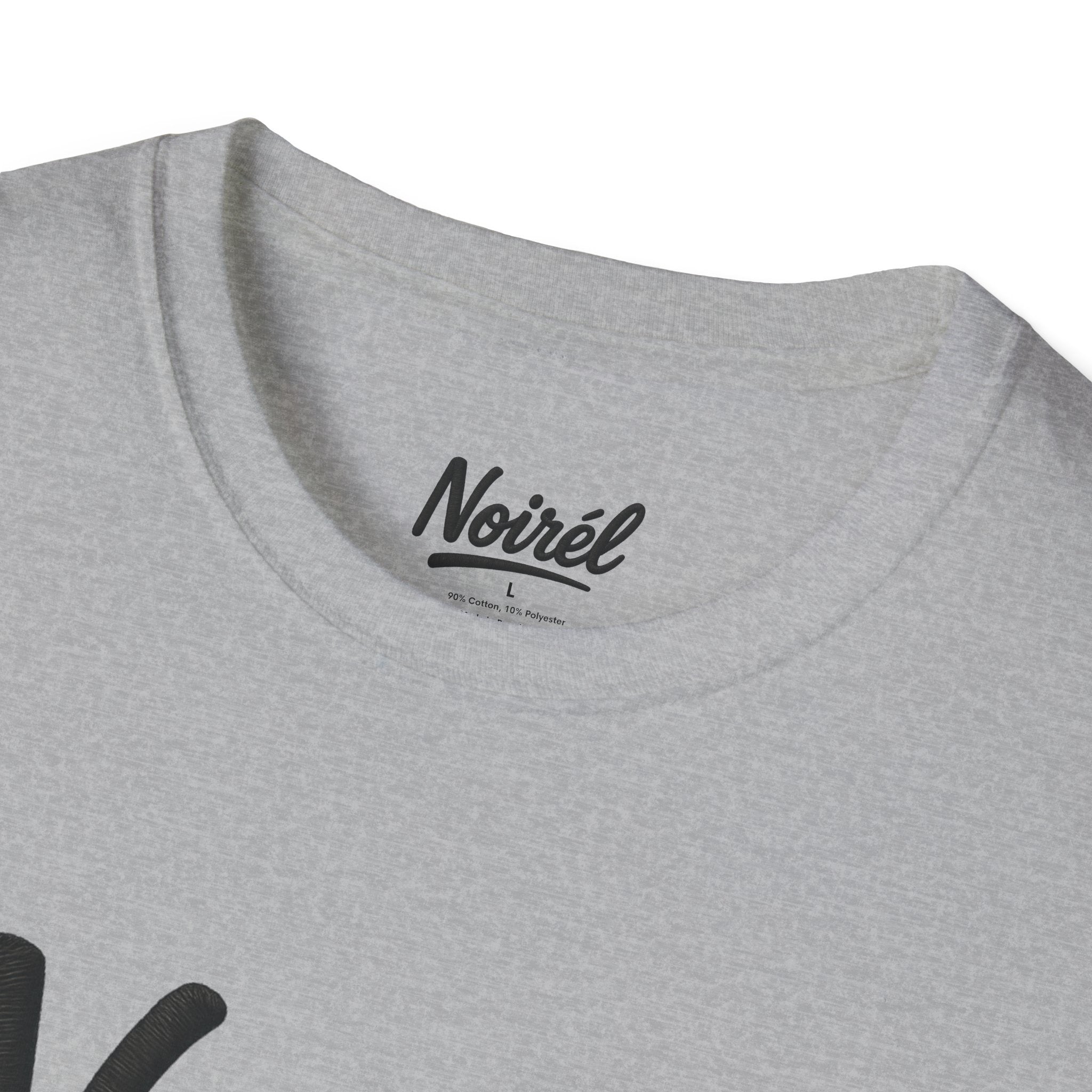 NOIRÉL T-Shirt – Black Script Print