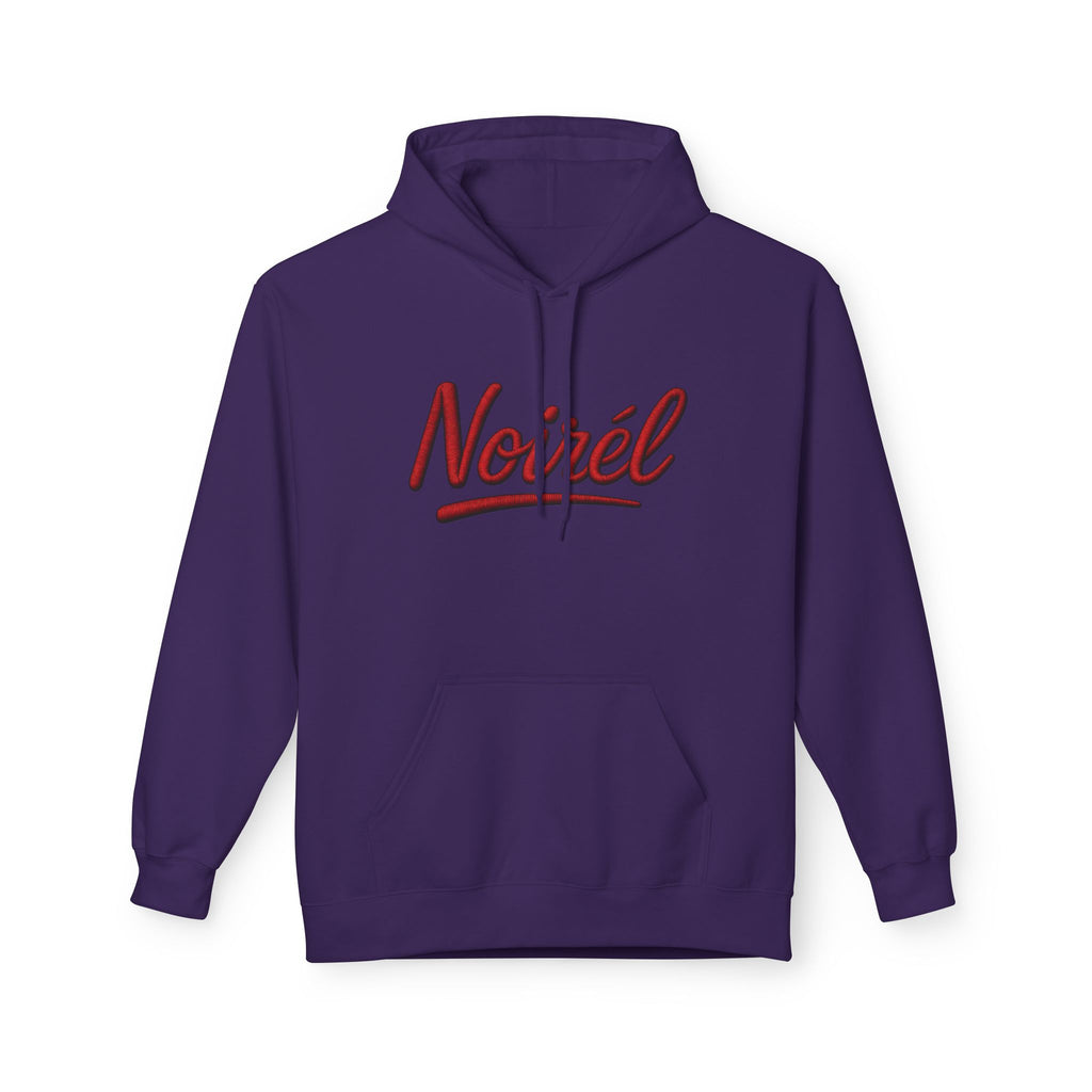 NOIRÉL Hoodie – Script Logo Red Print