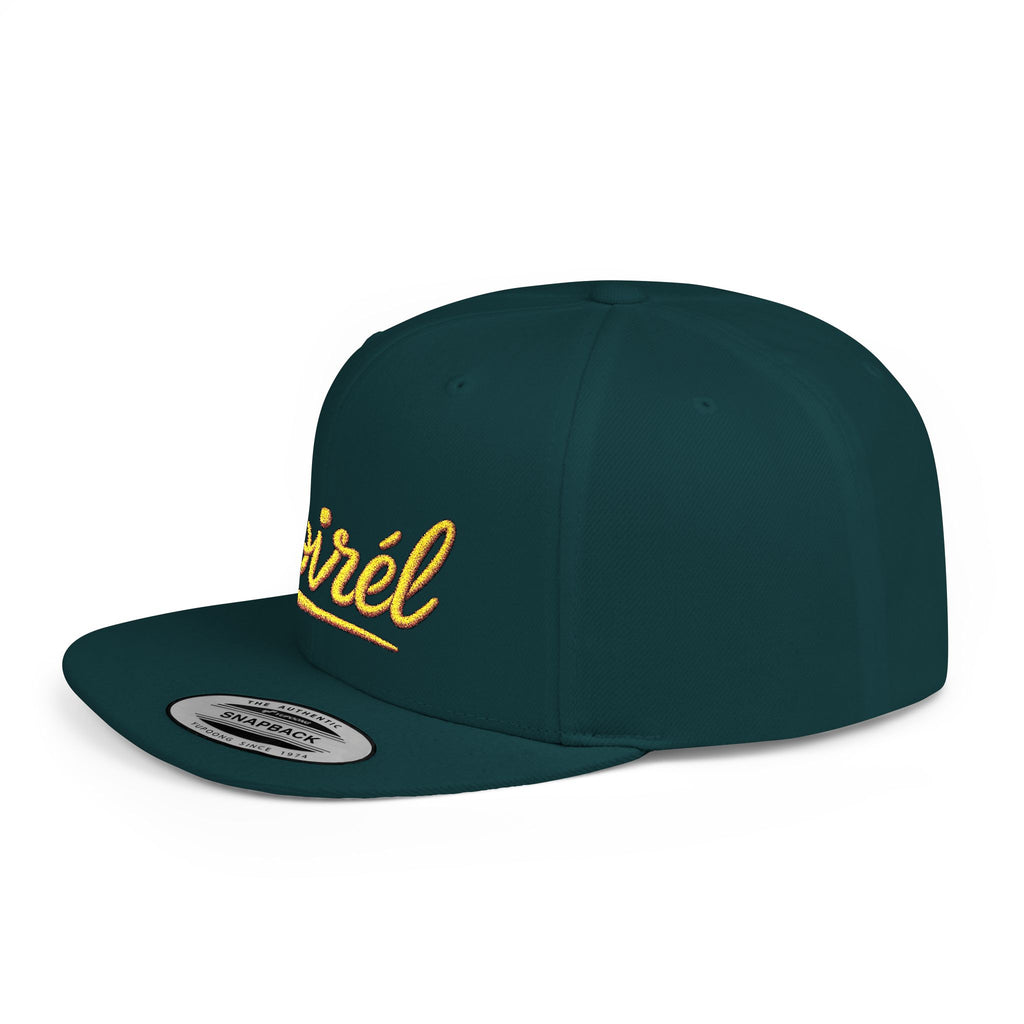 NOIRÉL Snapback – Gold Script Flat Bill