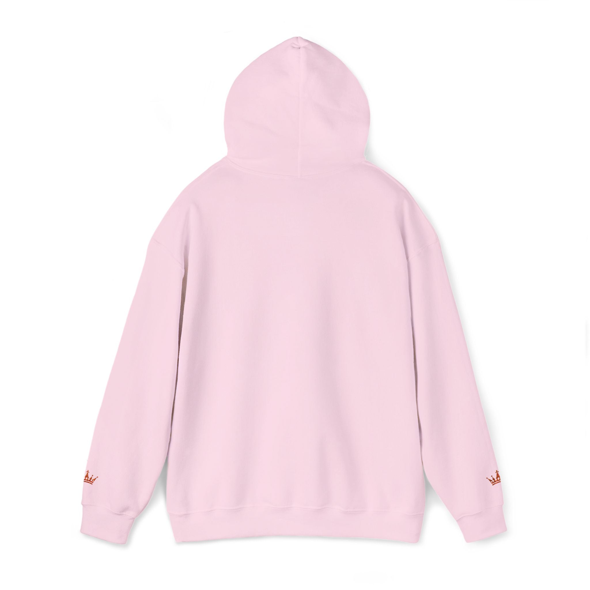 NOIRÉL Script Hoodie – Orange gesticktes Logo
