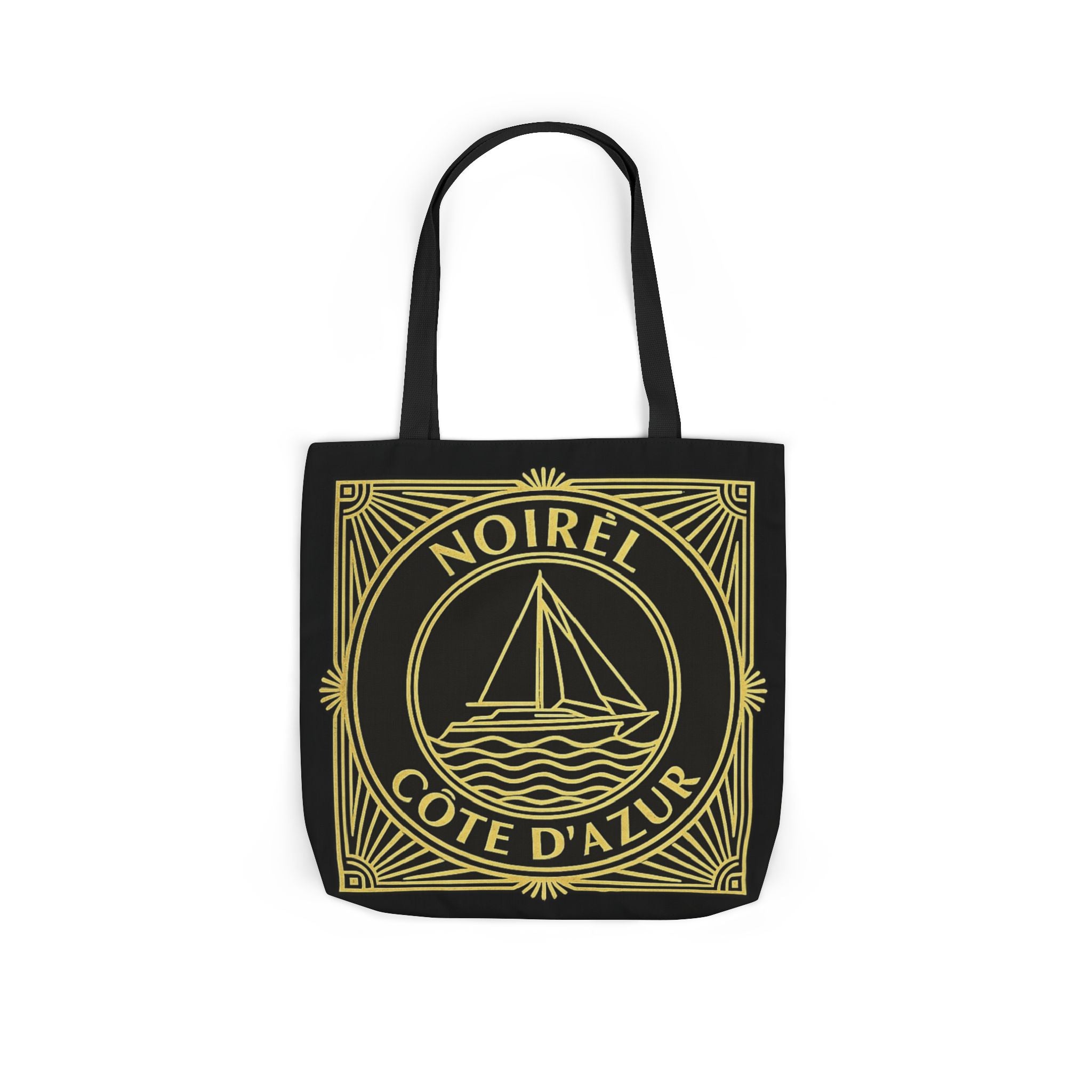 NOIRÉL Canvas Tote – Côte d’Azur