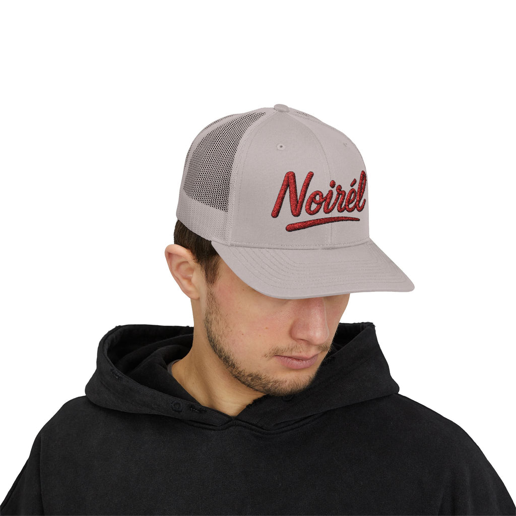 Noirél Embroidered Trucker Cap 