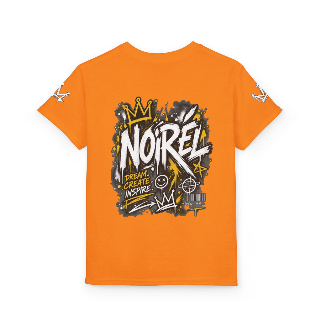 Noirel Kinder T-Shirt – „Graffiti Crown“ Urban Streetwear Tee