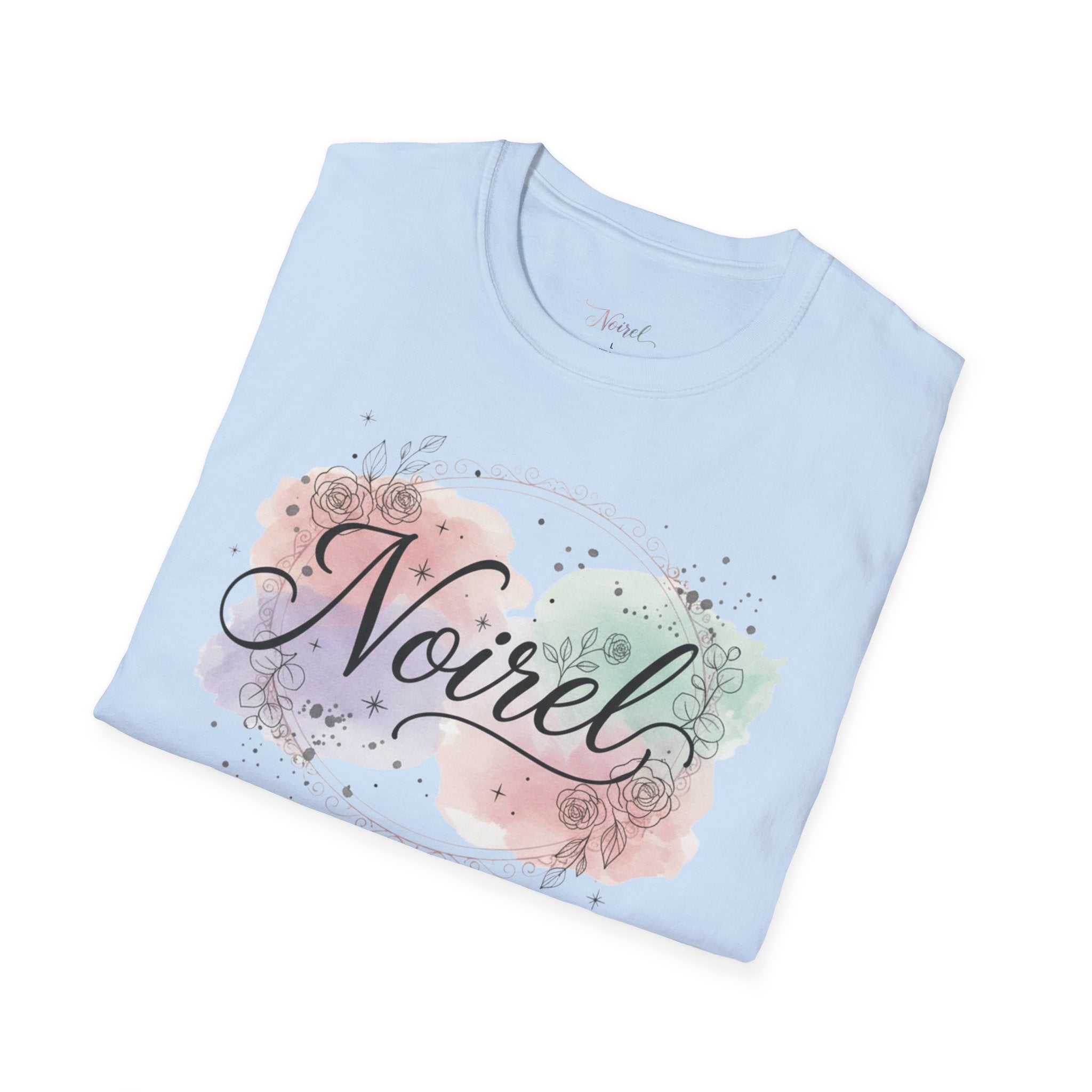 NOIRÉL T-Shirt – Aquarell Script