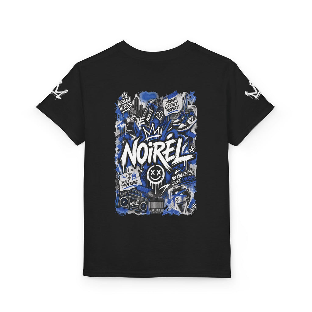Noirel Kinder T-Shirt – Street Art Skateboard Tee