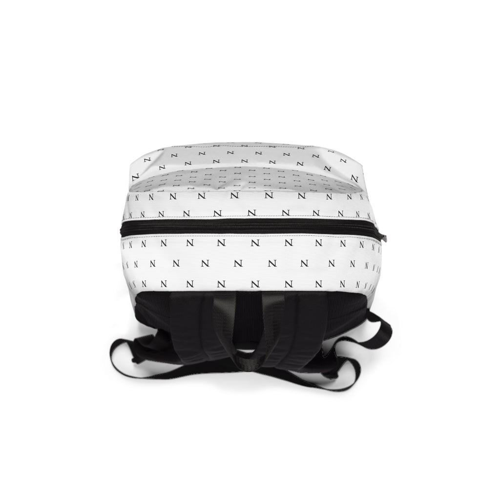 NOIRÉL Backpack – White Monogram