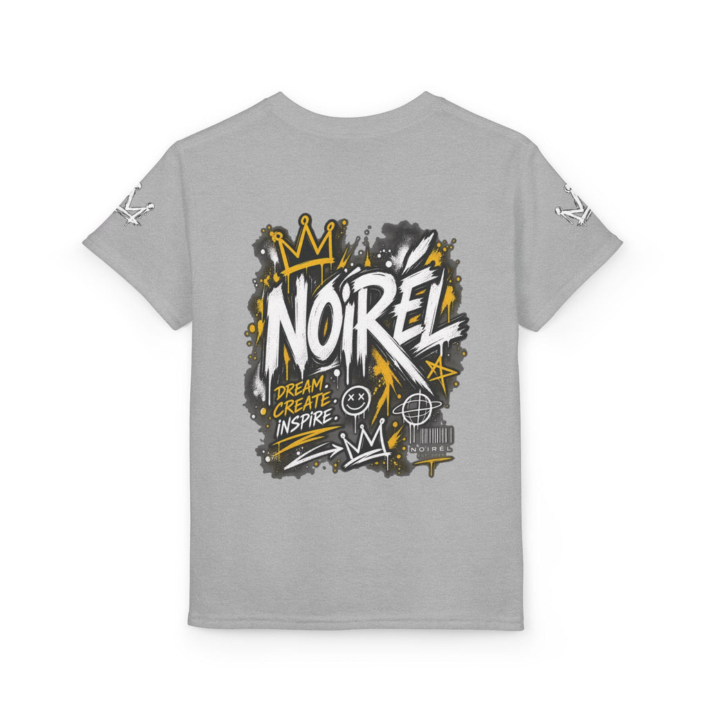 Noirel Kinder T-Shirt – „Graffiti Crown“ Urban Streetwear Tee