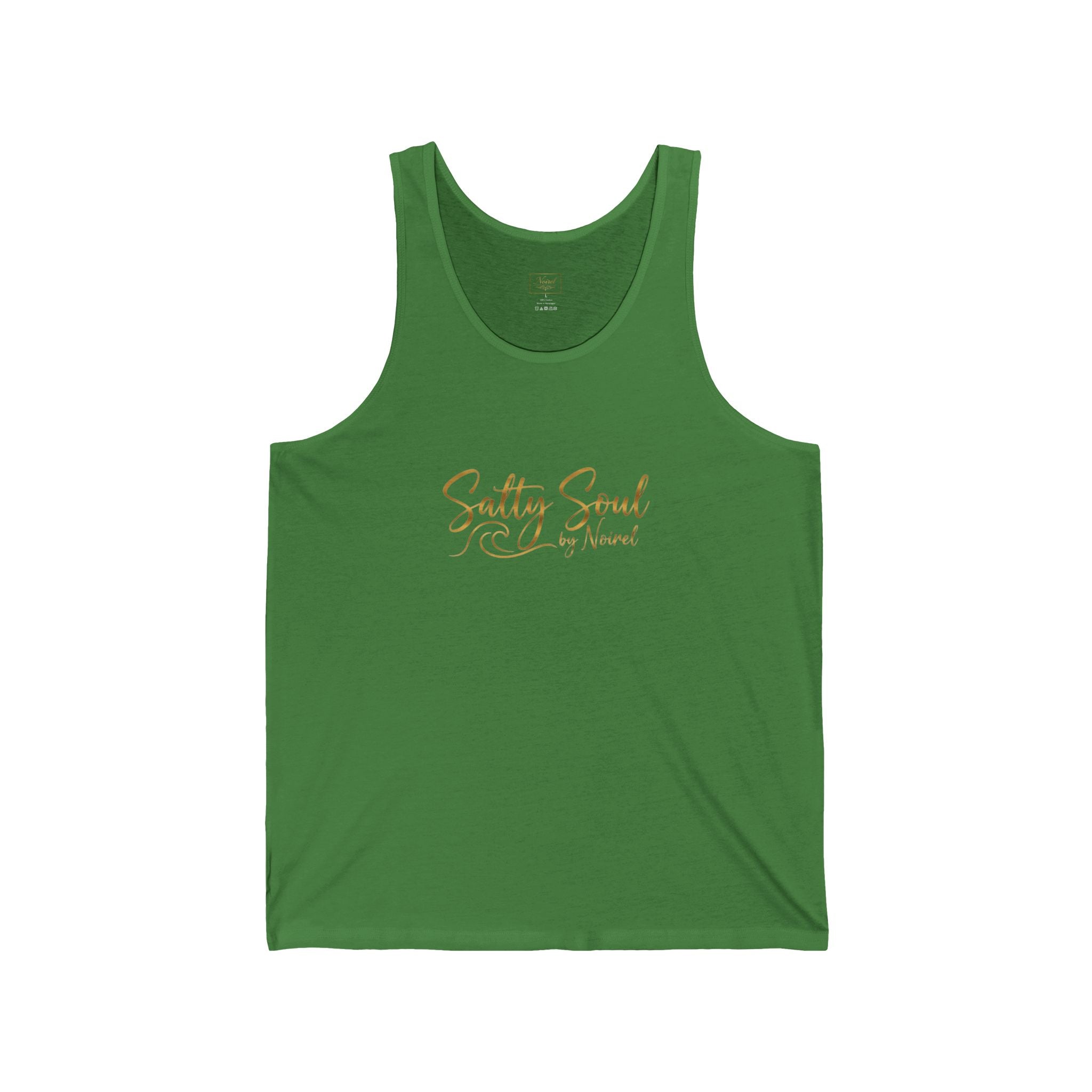 Salty Soul Tank Top — Beachy Script Summer Tank
