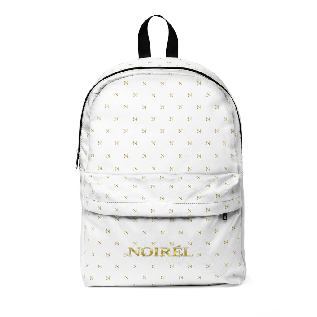 NOIRÉL Backpack – White Gold Luxe