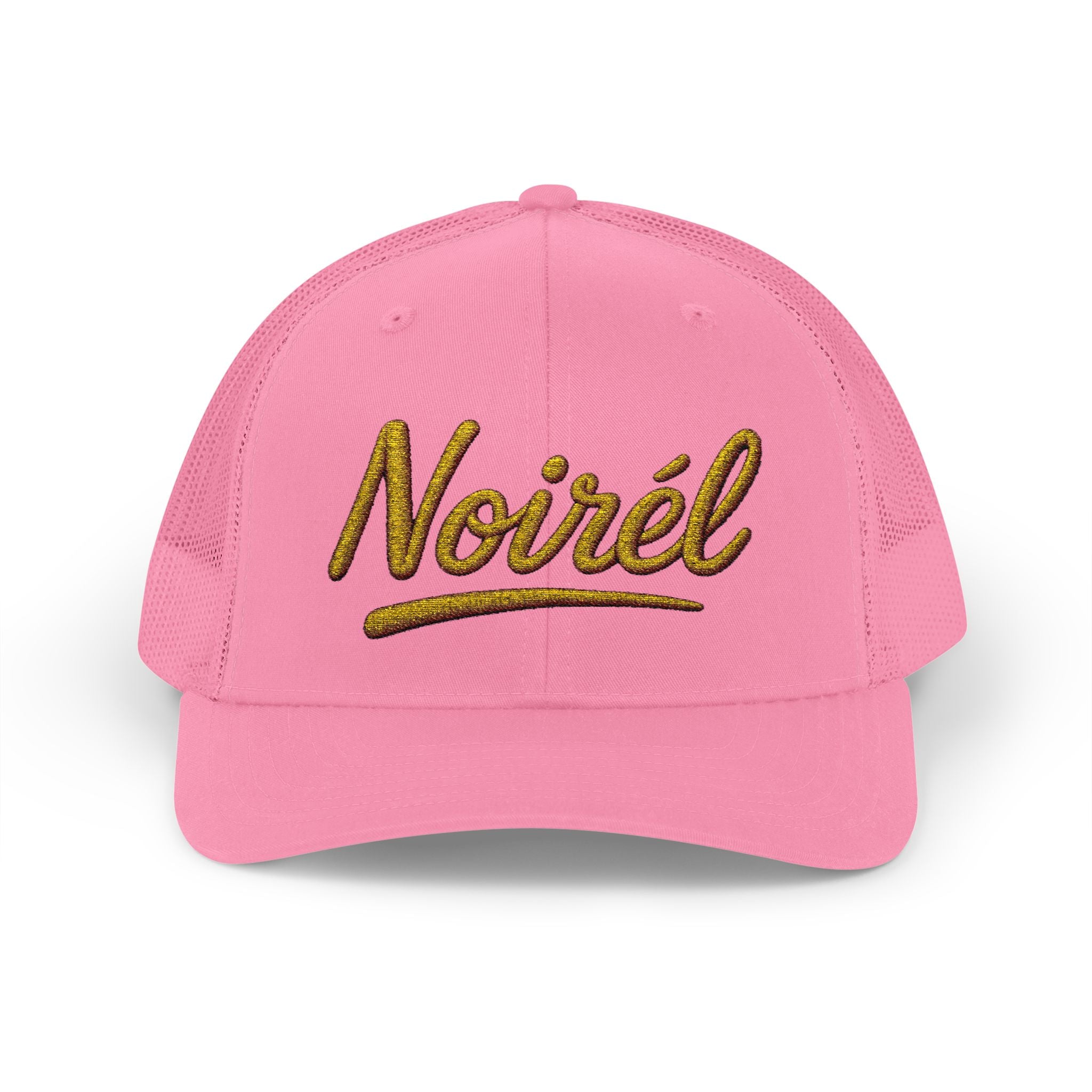 NOIRÉL Snapback – Gold Script Flat Bill Edition
