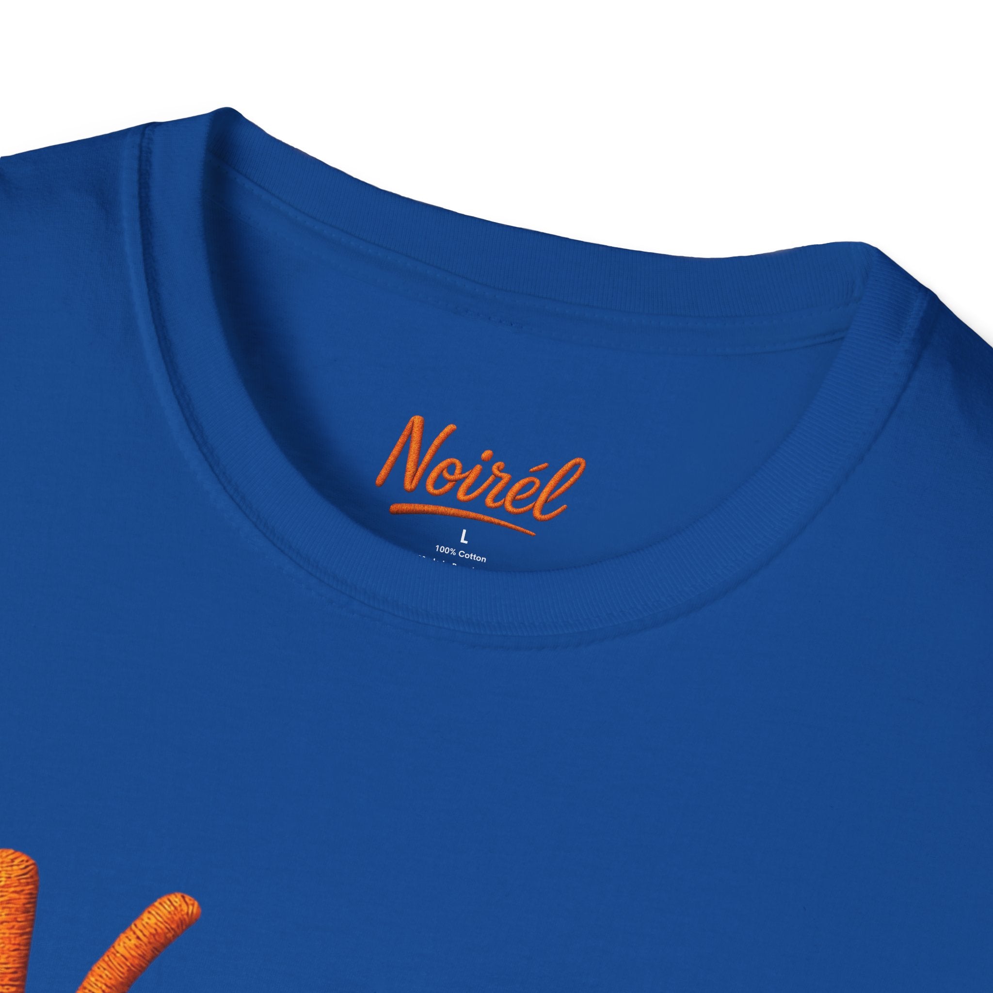 NOIRÉL T-Shirt – Orange Script Print