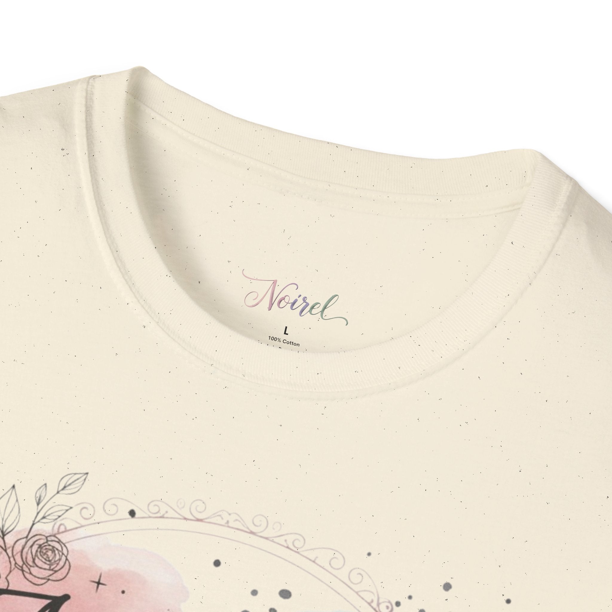 NOIRÉL T-Shirt – Aquarell Script