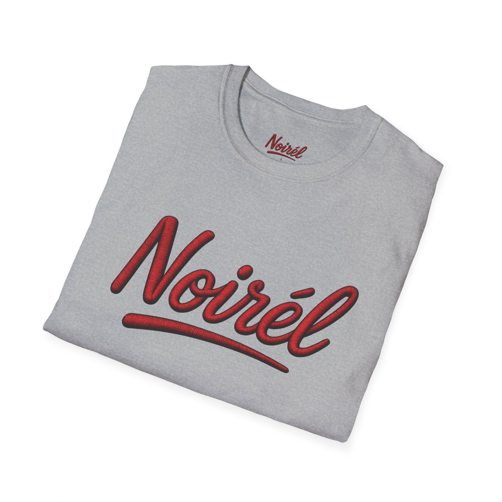 NOIRÉL T-Shirt – Red Script Print