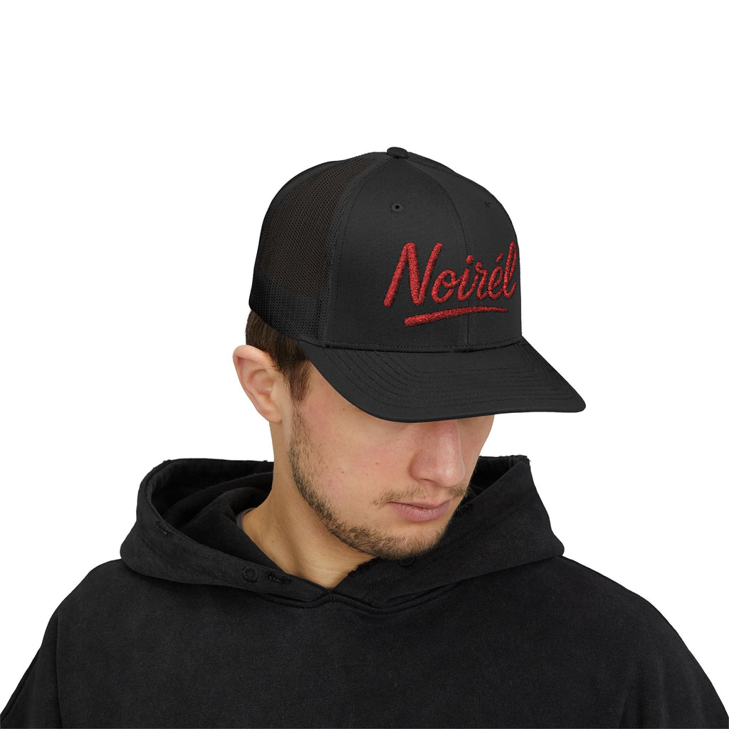Noirél Embroidered Trucker Cap 