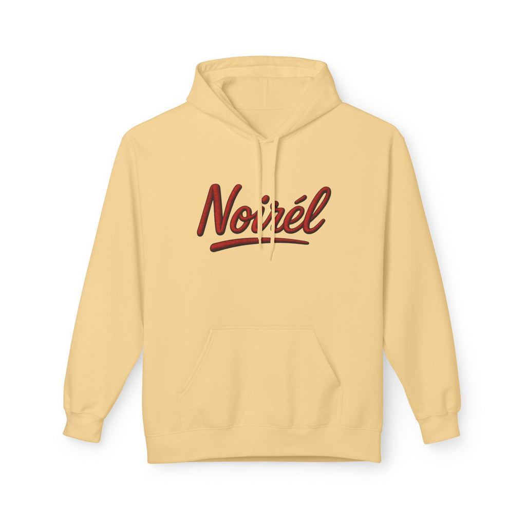 NOIRÉL Hoodie – Script Logo Red Print