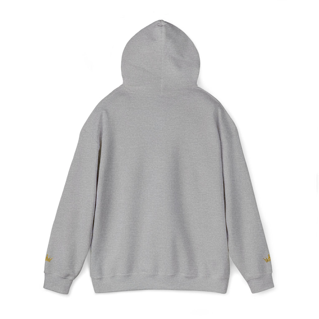 NOIRÉL Script Hoodie – Gold gesticktes Logo