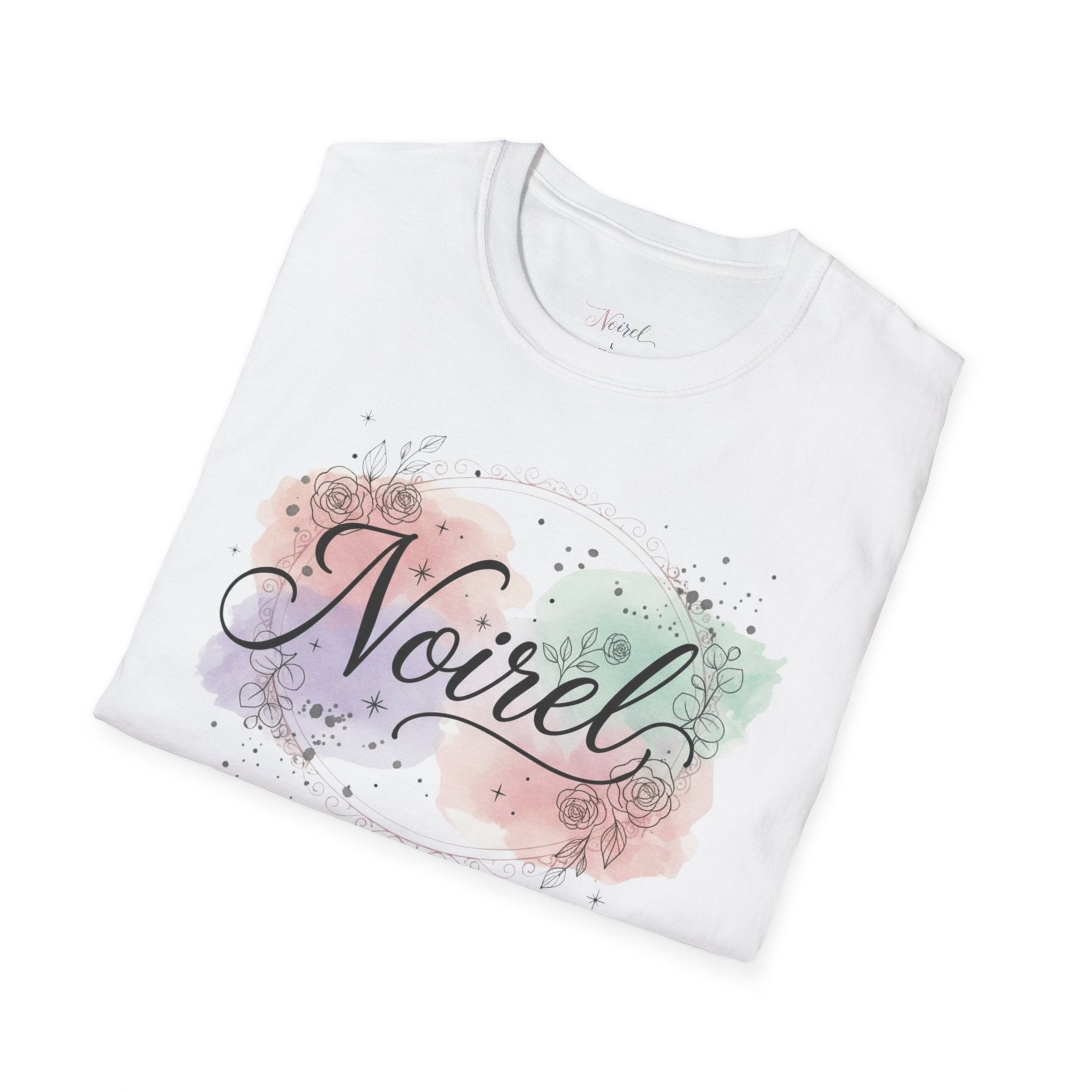 NOIRÉL T-Shirt – Aquarell Script
