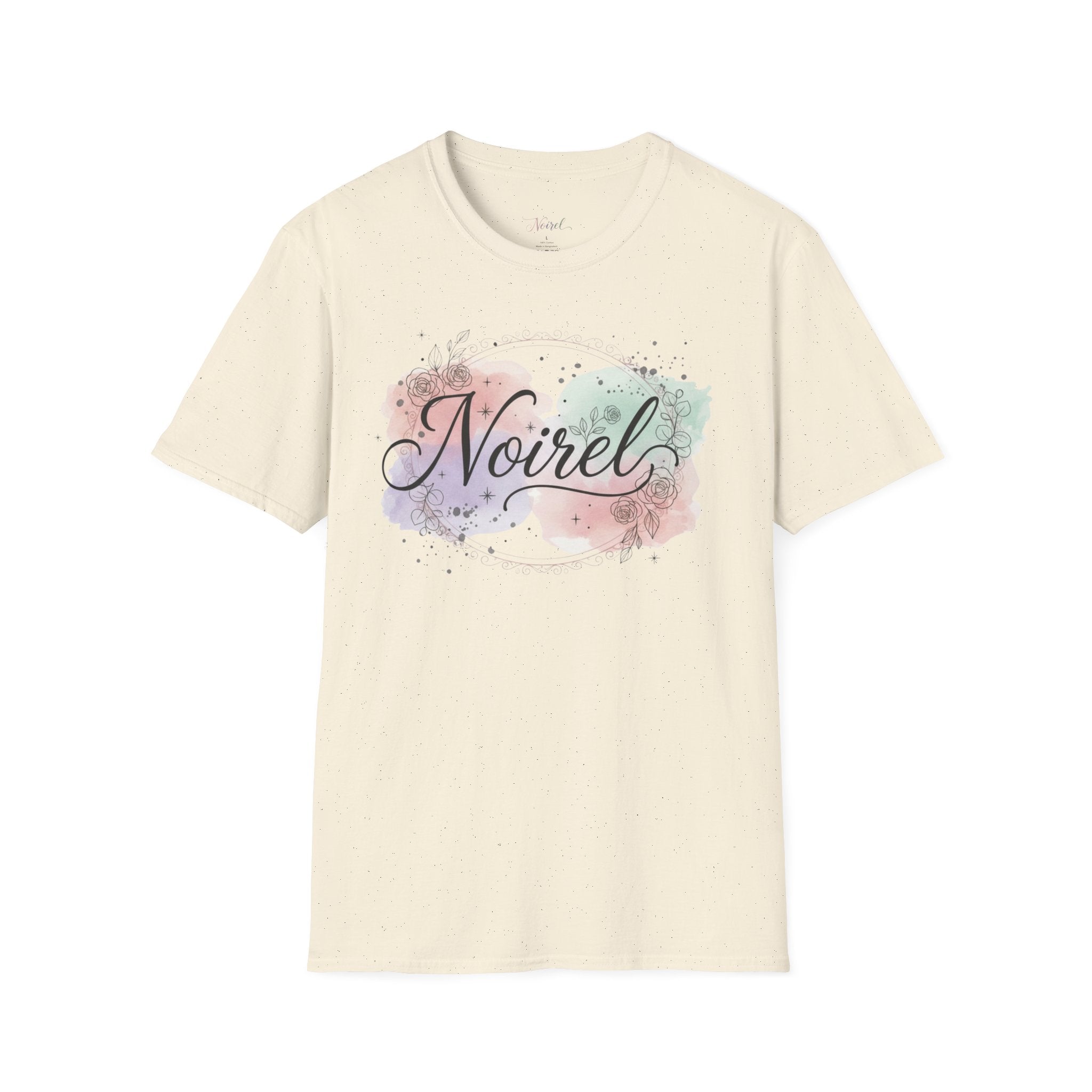 NOIRÉL T-Shirt – Aquarell Script