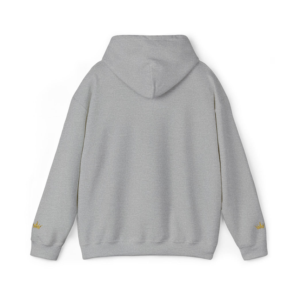 NOIRÉL Script Hoodie – Gold gesticktes Logo