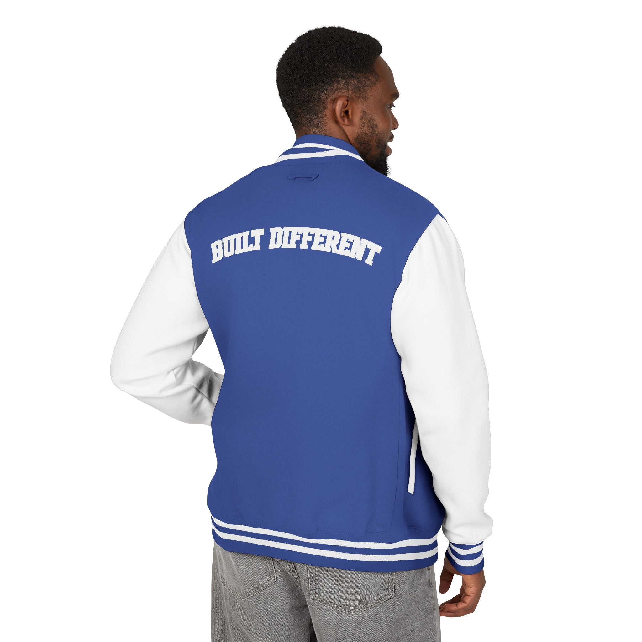 NOIRÉL Varsity Jacket – Blue White