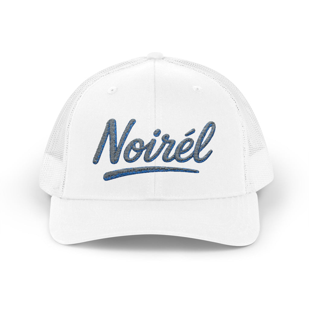 NOIRÉL Trucker Cap – Light Blue Script