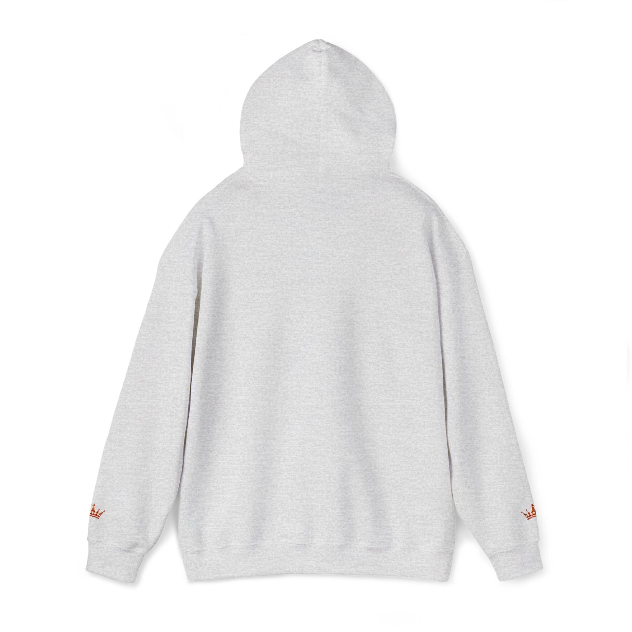 NOIRÉL Script Hoodie – Orange gesticktes Logo