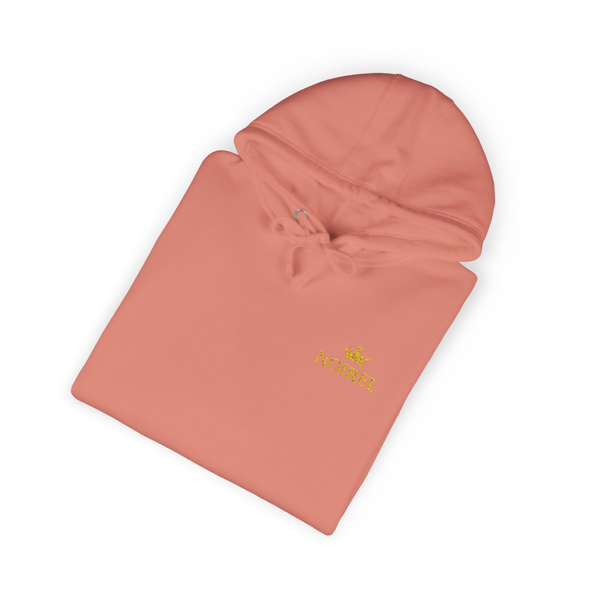 NOIRÉL Crown Royalty Hoodie – Black Fleece mit Gold Crest