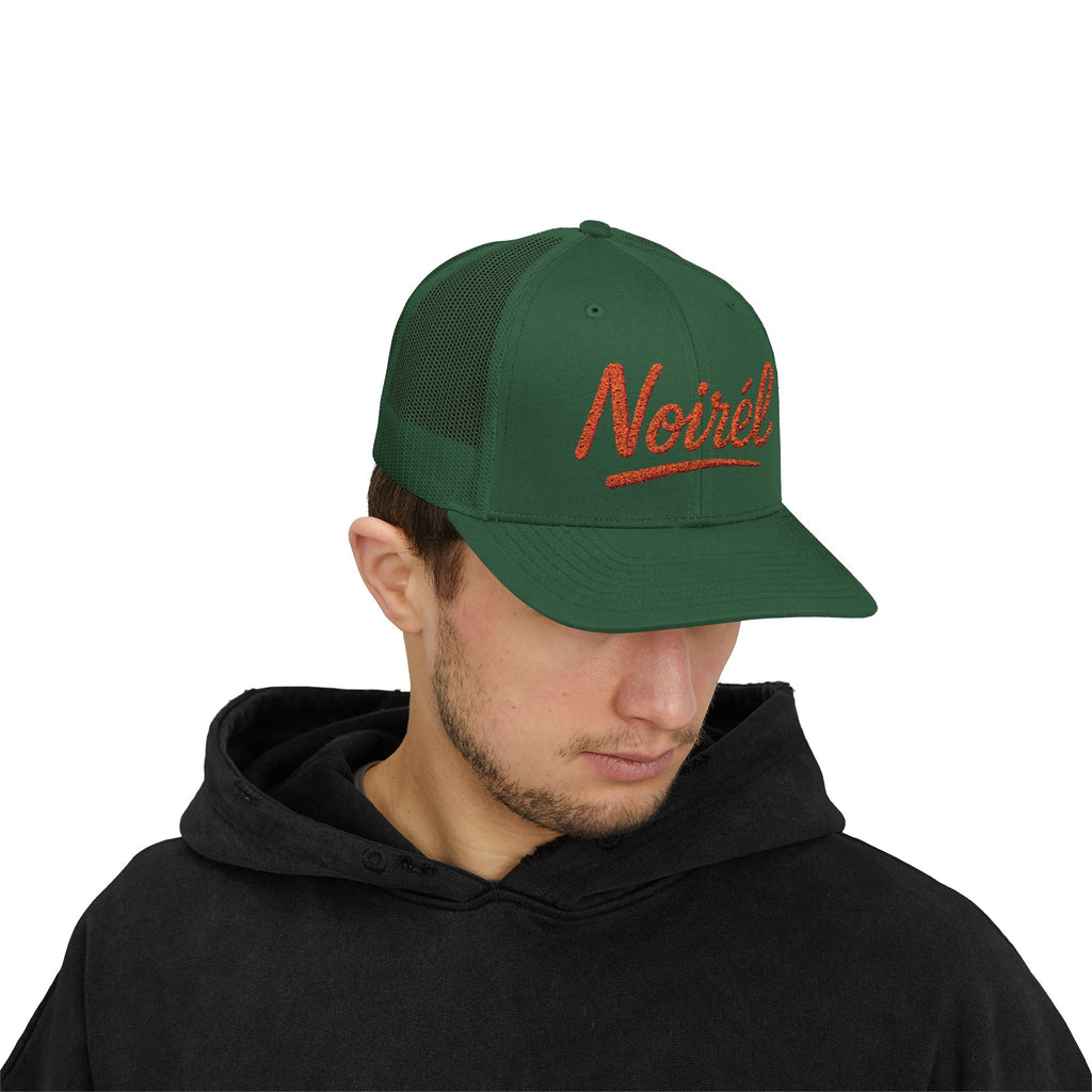 NOIRÉL Trucker Cap – Orange Script
