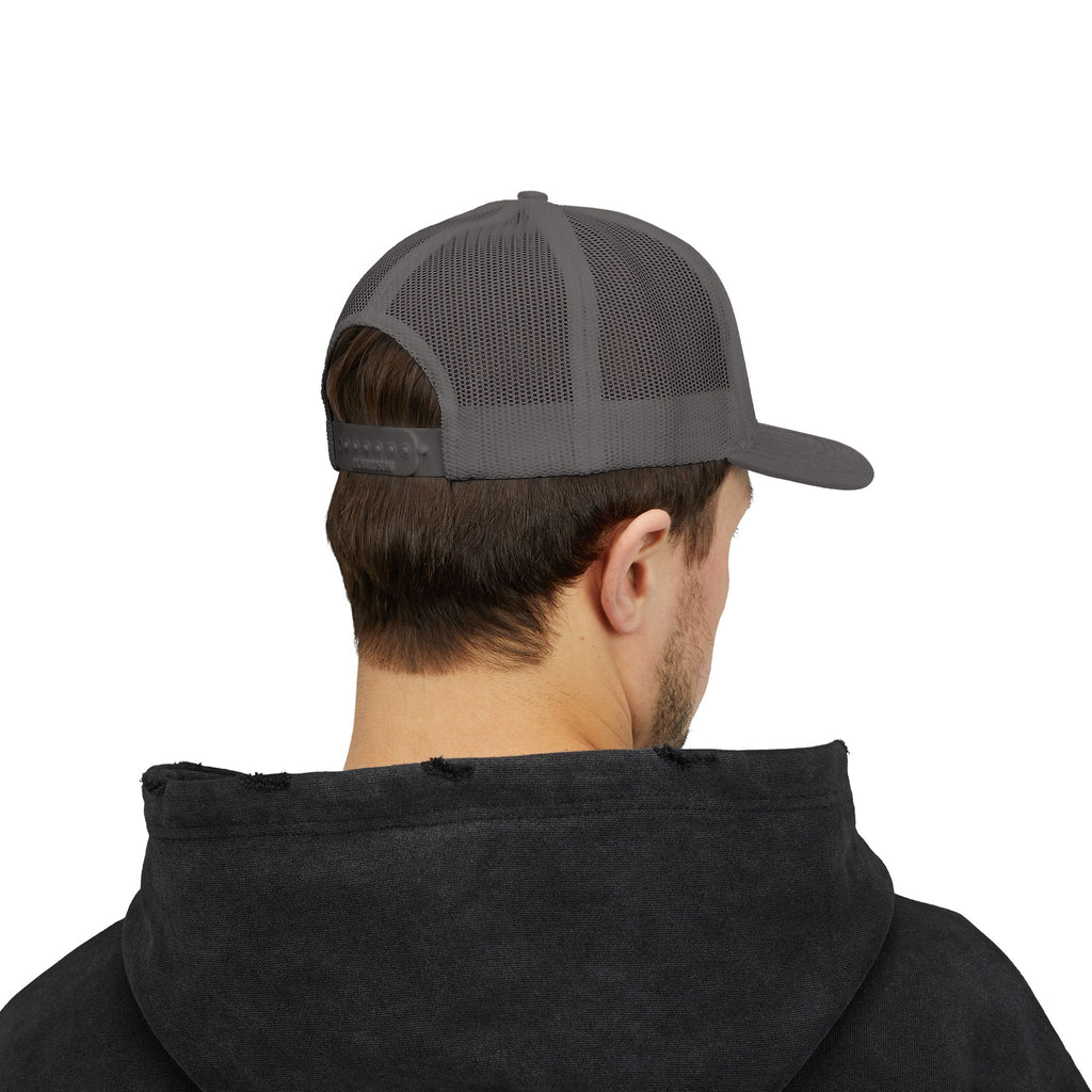 NOIRÉL Trucker Cap – Light Blue Script