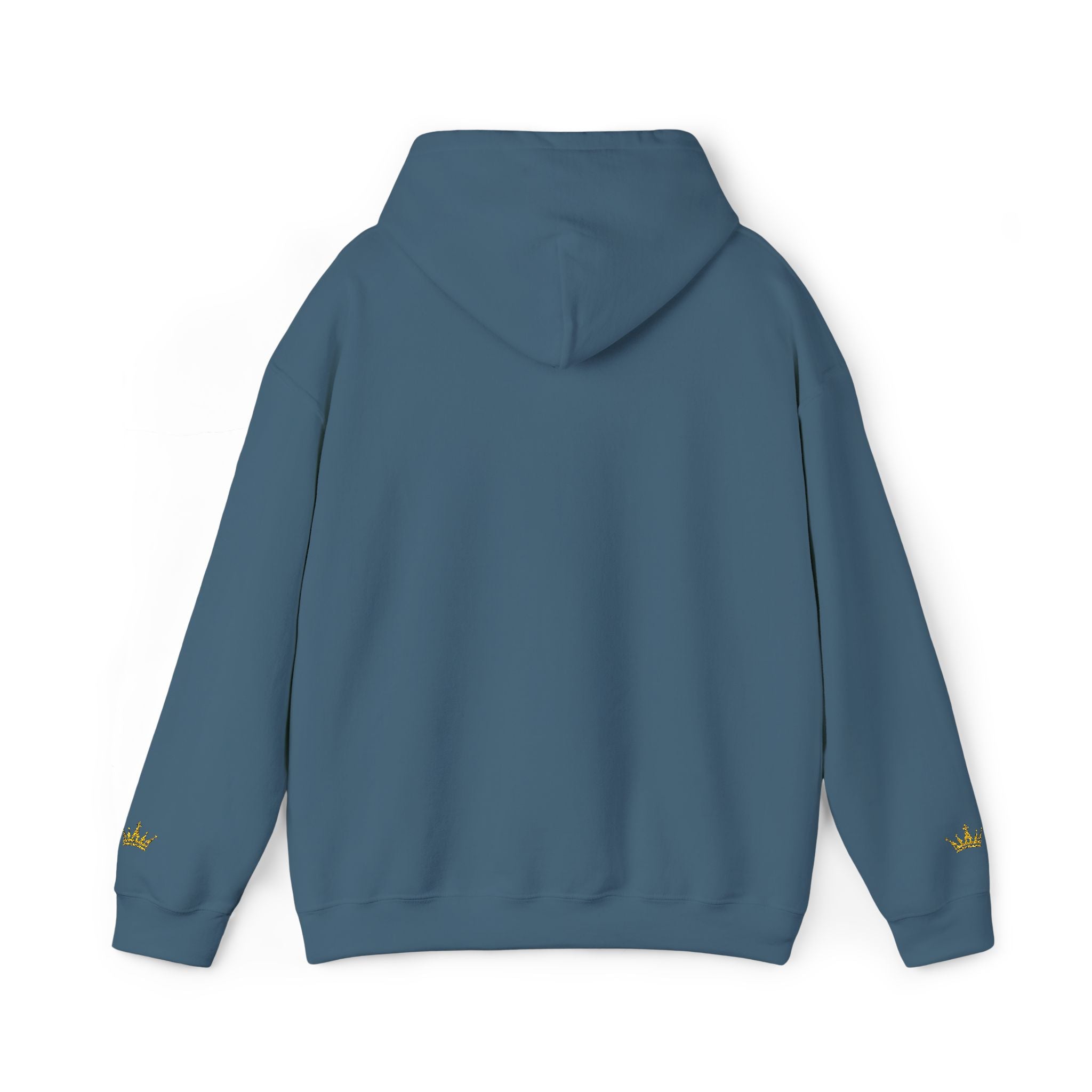 NOIRÉL Script Hoodie – Gold gesticktes Logo