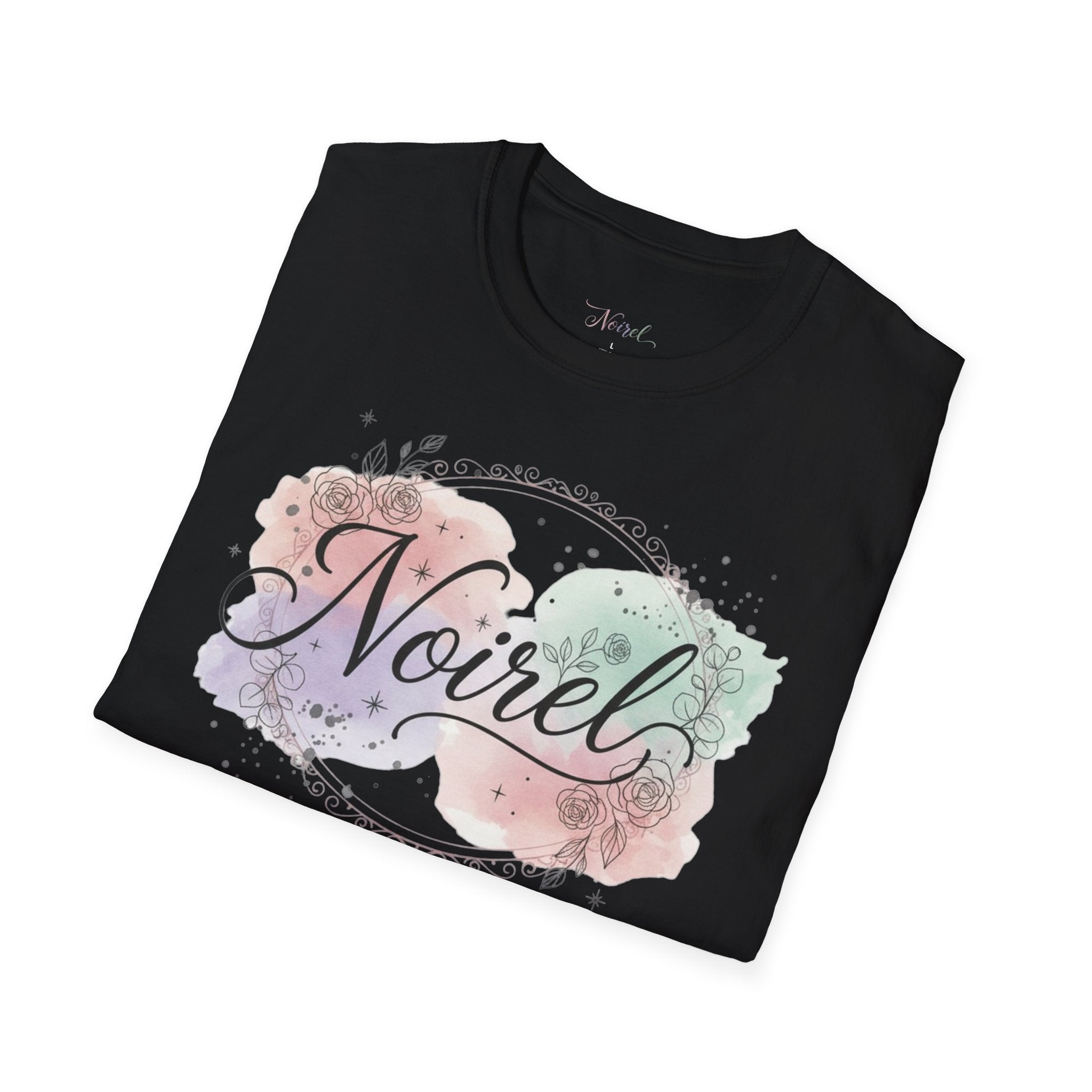 NOIRÉL T-Shirt – Aquarell Script