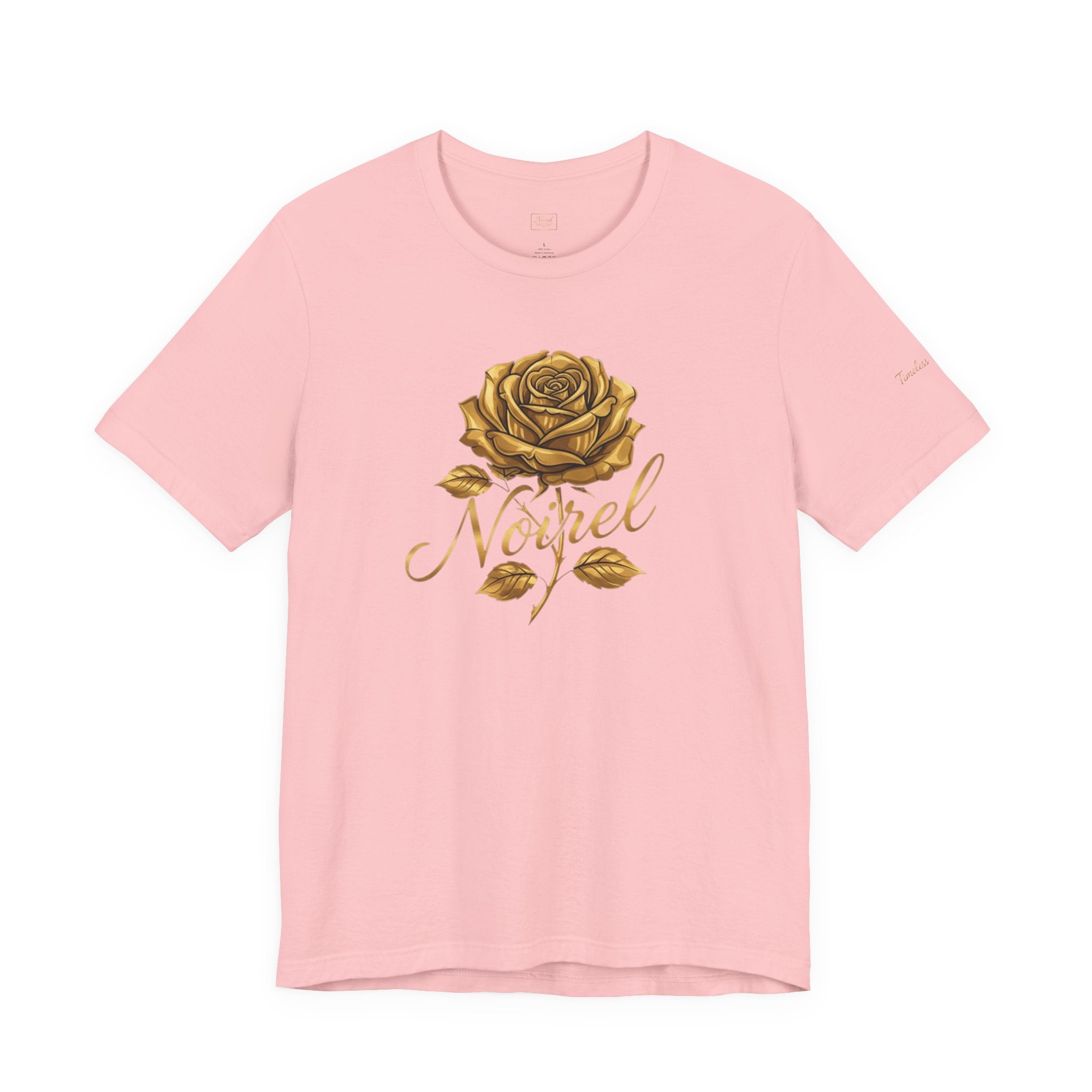 NOIRÉL T-Shirt – Gold Rose Angel