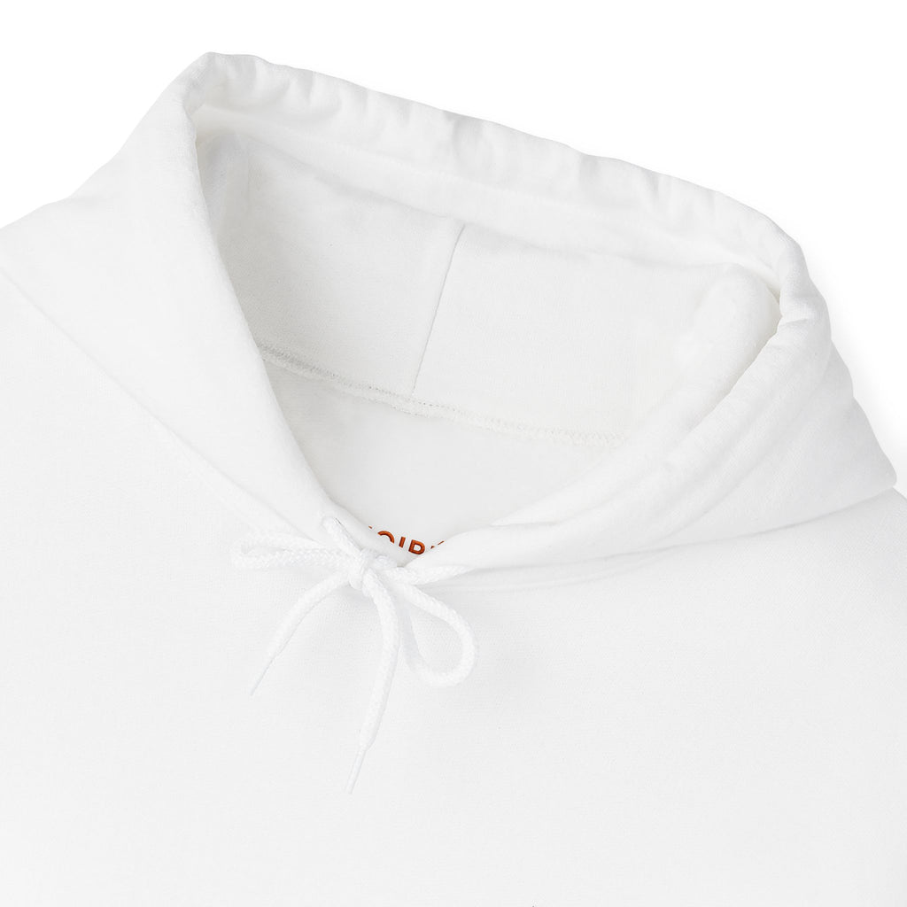 NOIRÉL Script Hoodie – Orange gesticktes Logo