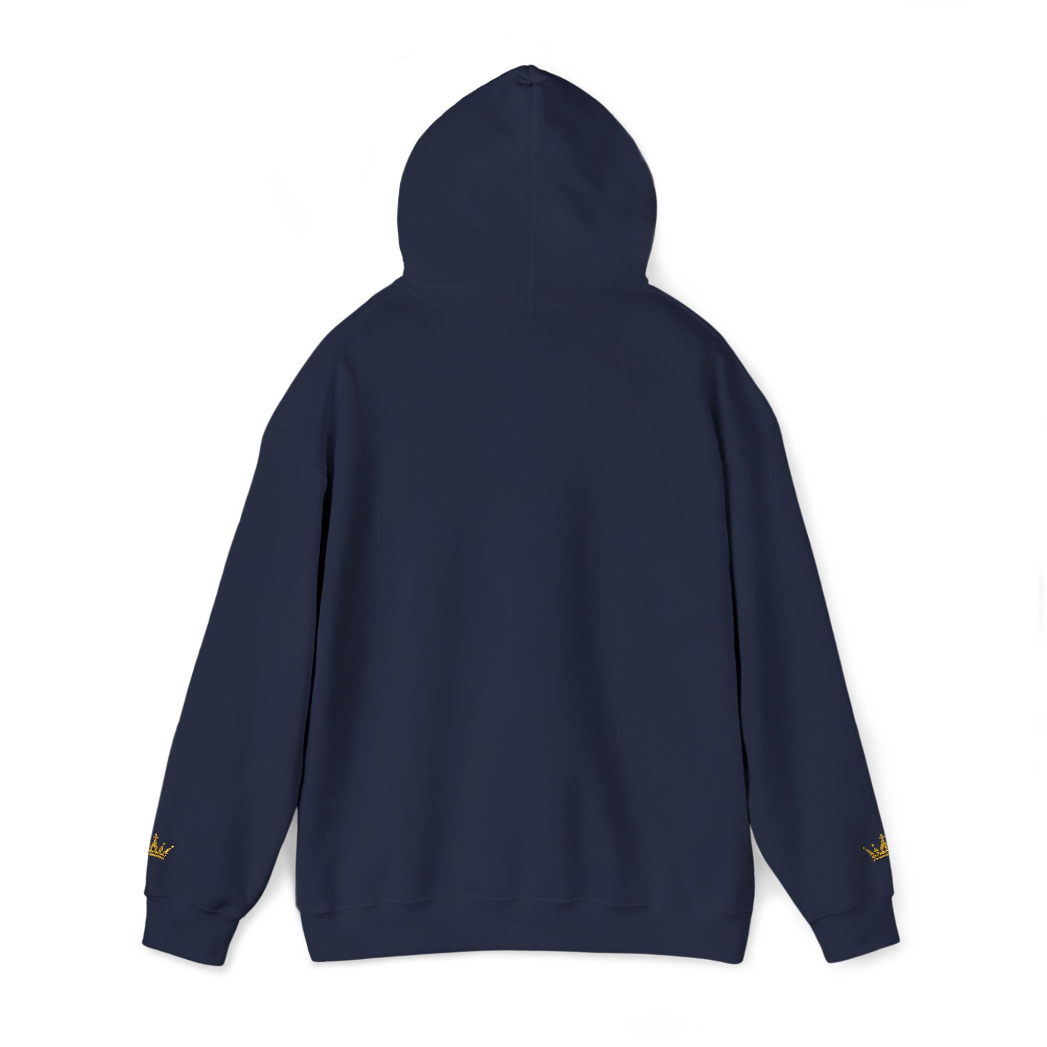 NOIRÉL Script Hoodie – Gold gesticktes Logo