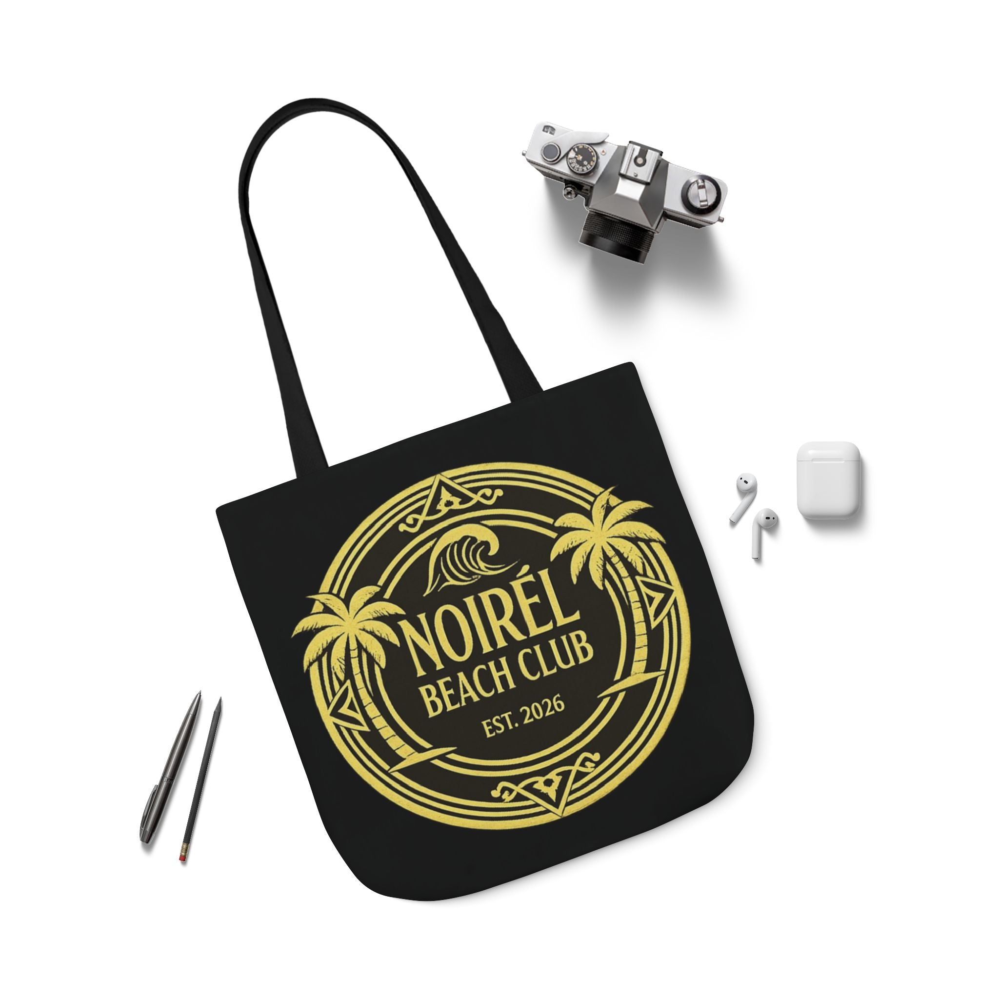 NOIRÉL Canvas Tote – Beach Club