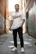 NOIRÉL T-Shirt – Script Front & Sunset Back Print