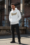 NOIREL Hoodie – Gold Script Print