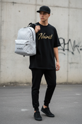 NOIRÉL Backpack – Grey Monogram