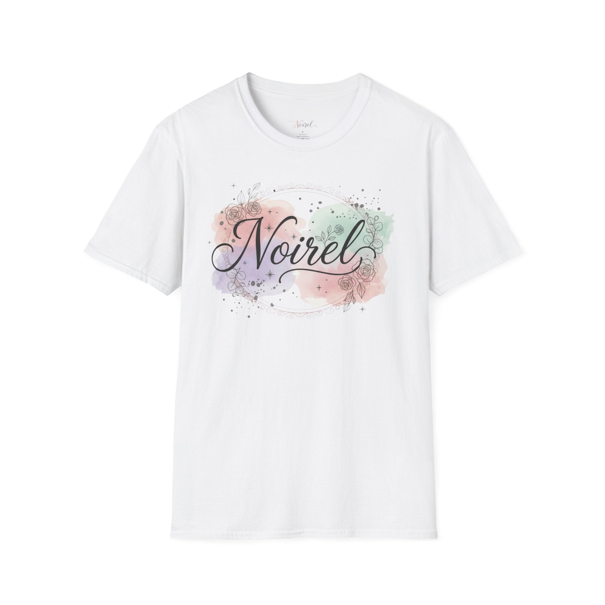 NOIRÉL T-Shirt – Aquarell Script
