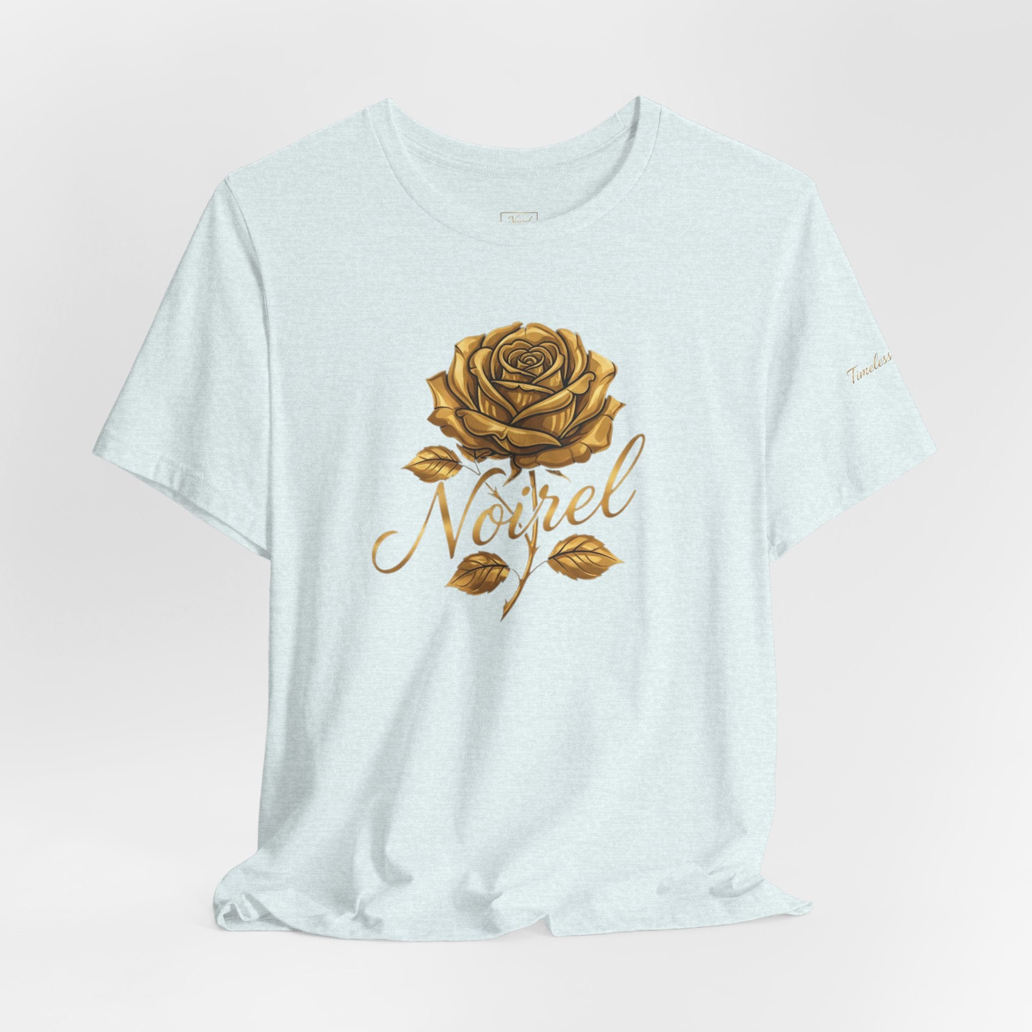 NOIRÉL T-Shirt – Gold Rose Angel