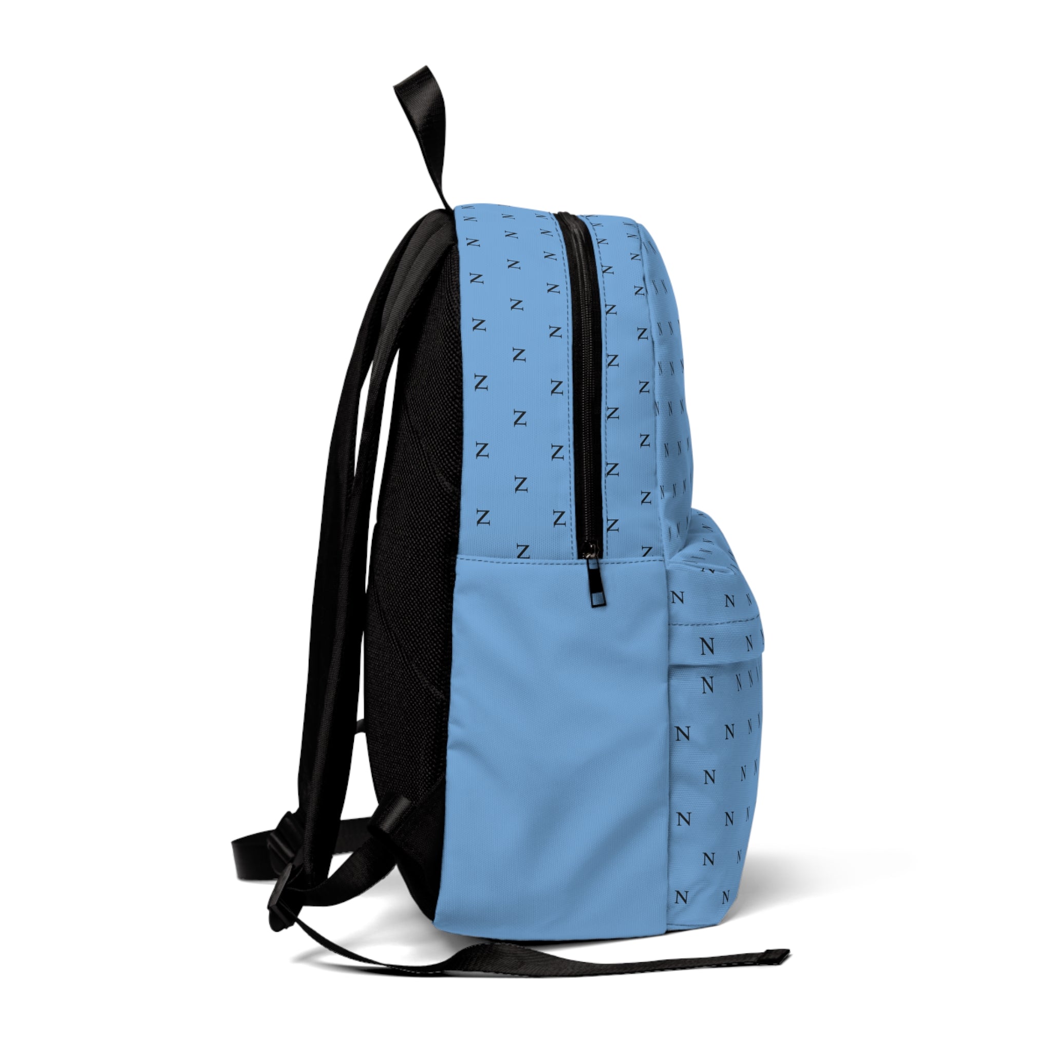 Backpack — Blue Monogram 'NOIRÉL' Classic Daypack