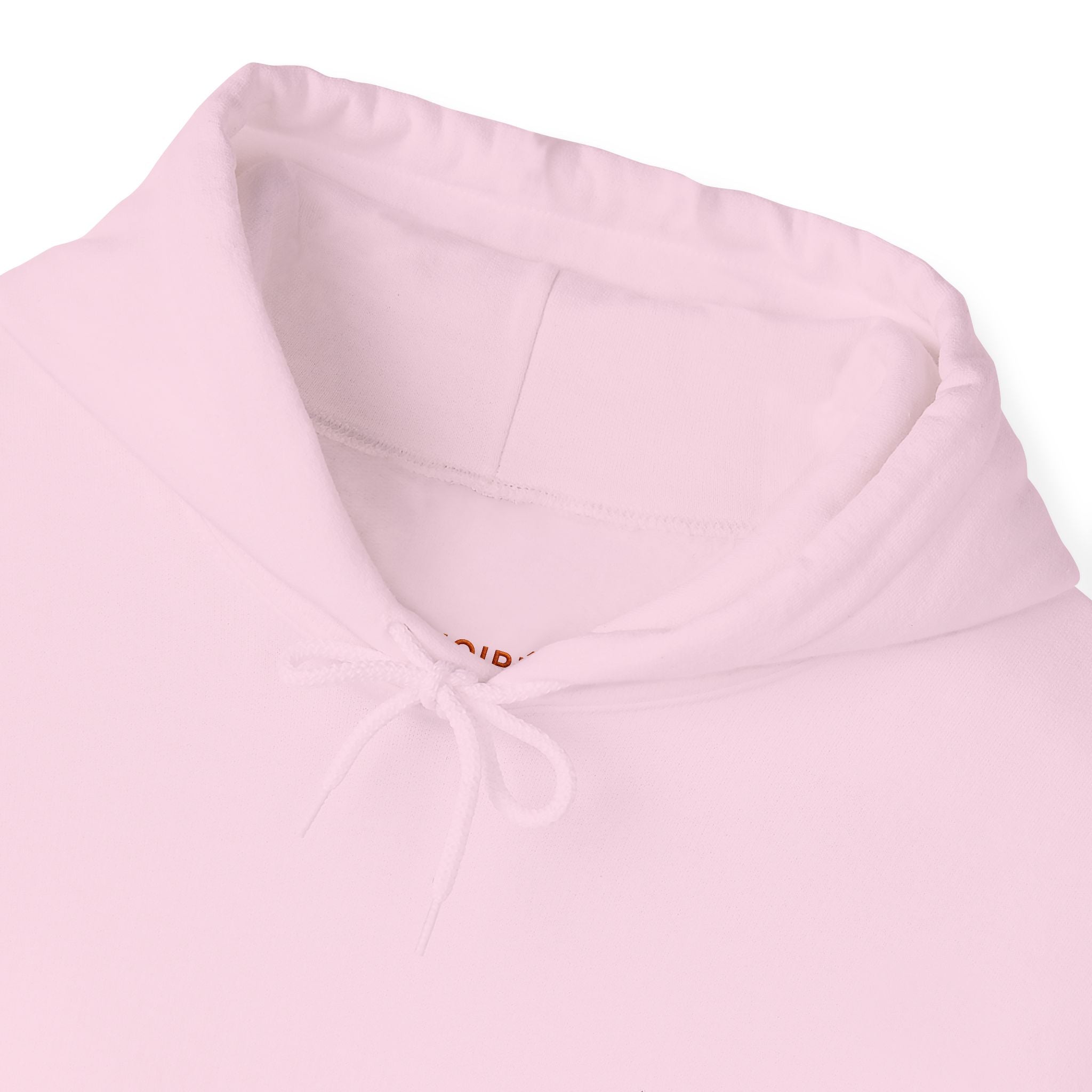 NOIRÉL Script Hoodie – Orange gesticktes Logo
