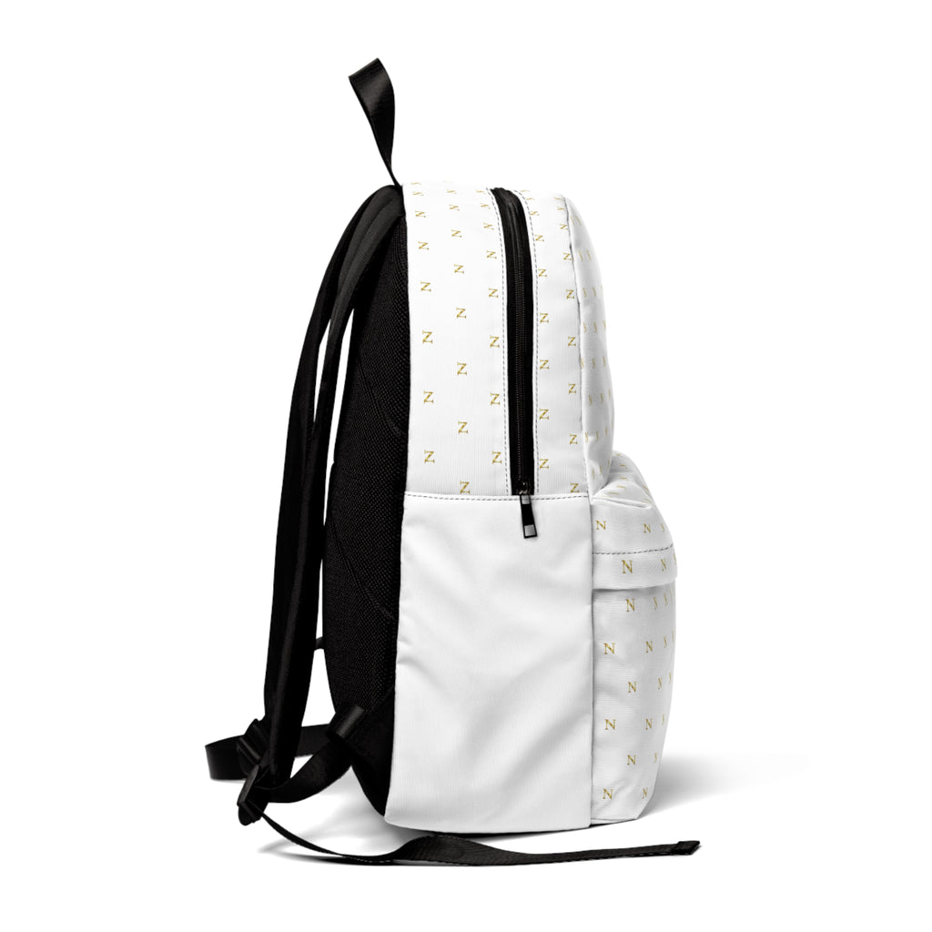 NOIRÉL Backpack – White Gold Luxe